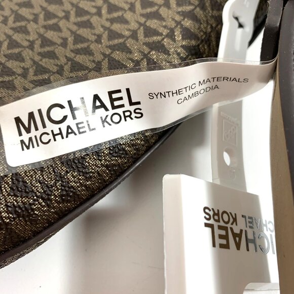 Michael Kors Signature MK Belt Bag Fanny Pack Monogram Logo Adjustable Strap NWT - Picture 3 of 7